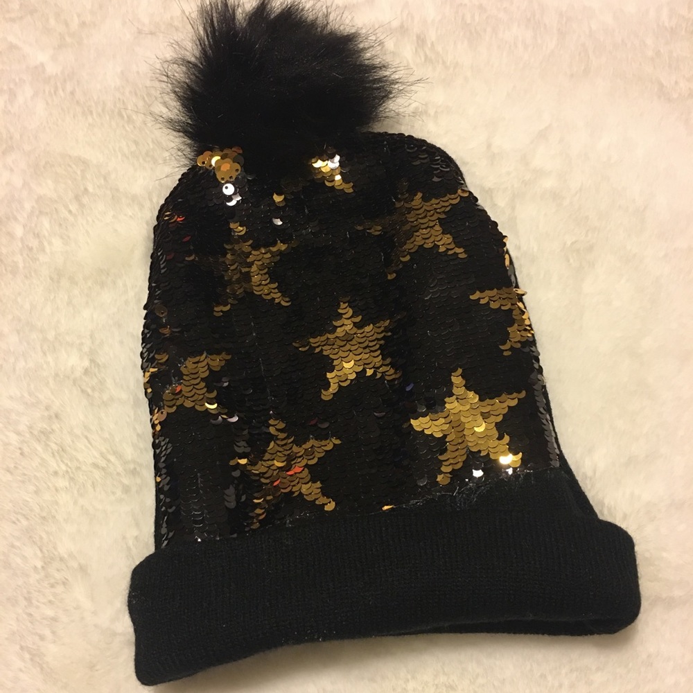 Girls Reversible Sequin Hat 🌟